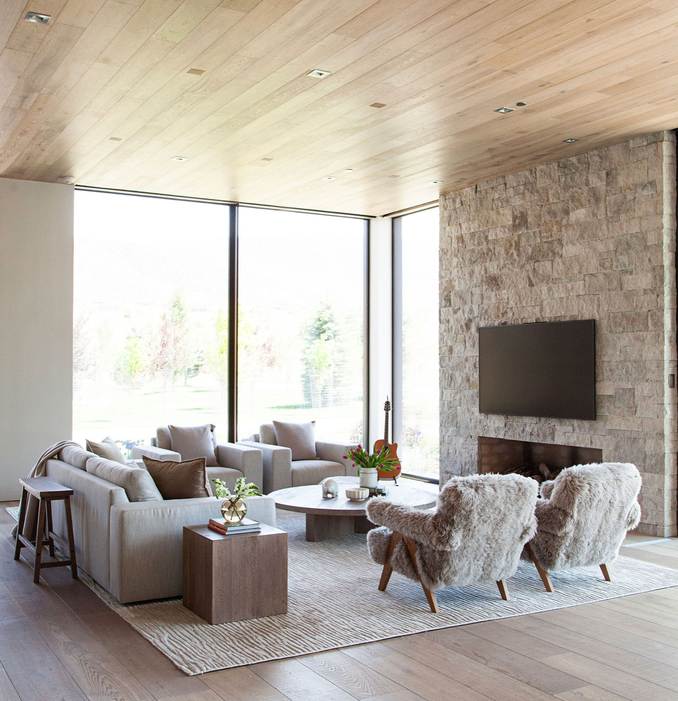 Aspen Interior by Designer Sarah Cyr of Gray Aspen