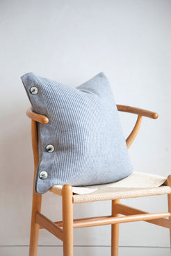 Soft grey pillow