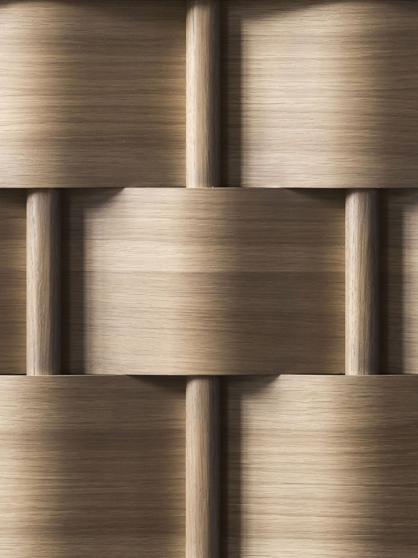 Weave Double Sided - Birch Credenza made in Sweden